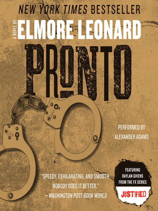 Title details for Pronto by Elmore Leonard - Wait list
